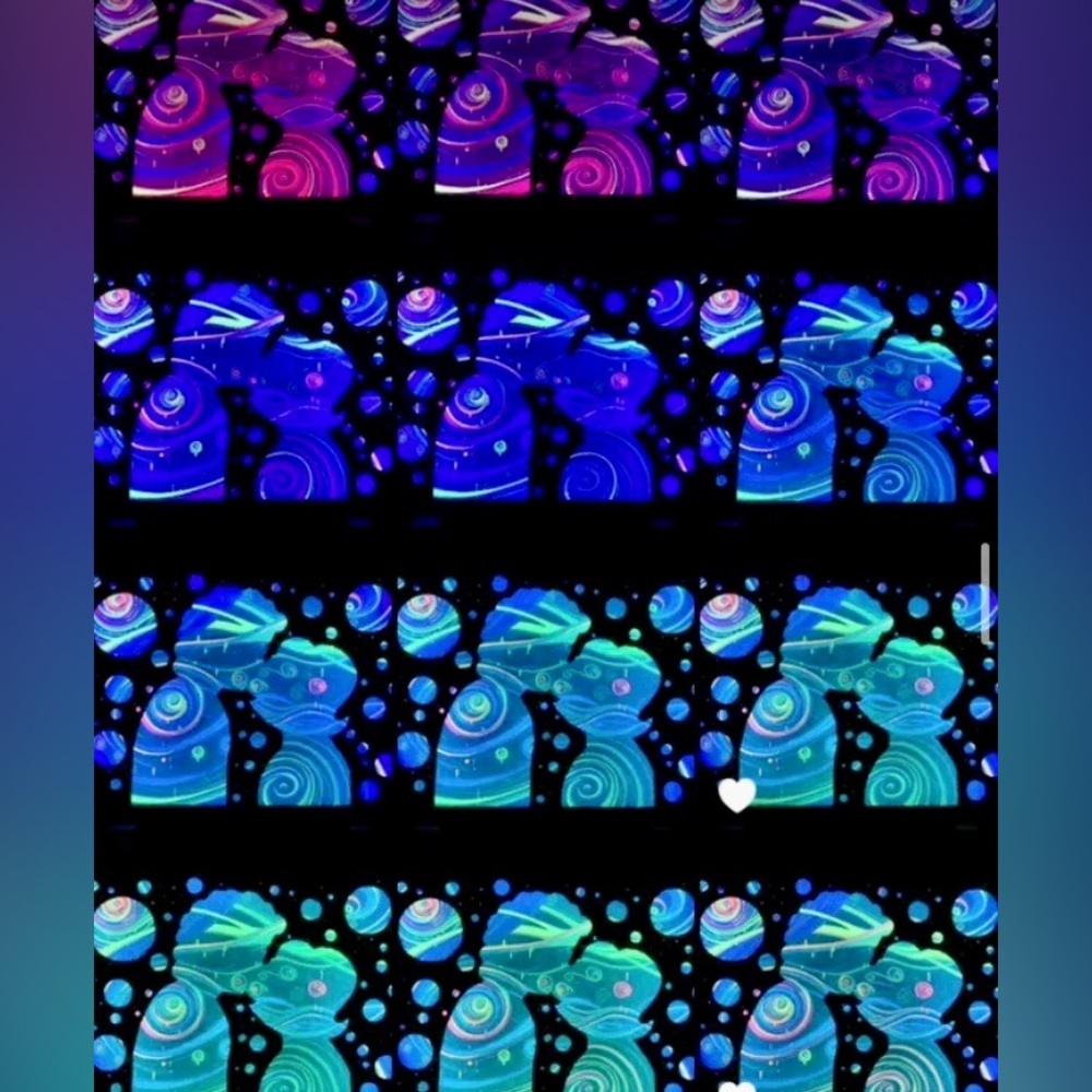 “Cosmic Connection” LED Shadowbox - Picture 7 of 9